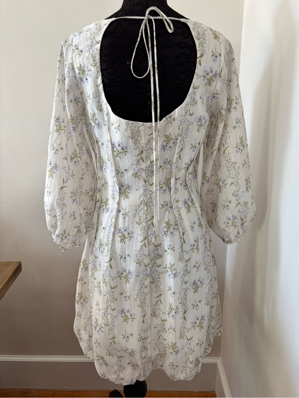 H&M Brock Collection 100%cotton  floral mini dress - Picture 3 of 10